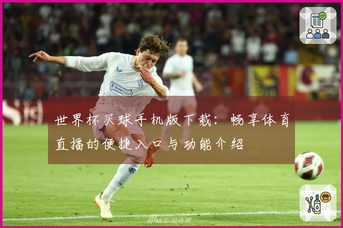 世界杯买球手机版下载：畅享体育直播的便捷入口与功能介绍