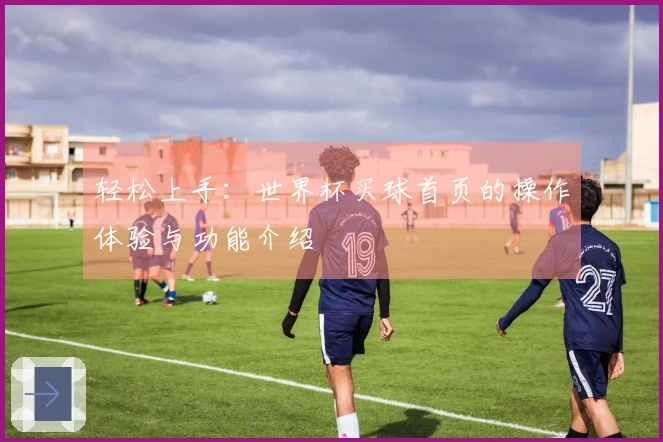 轻松上手：世界杯买球首页的操作体验与功能介绍