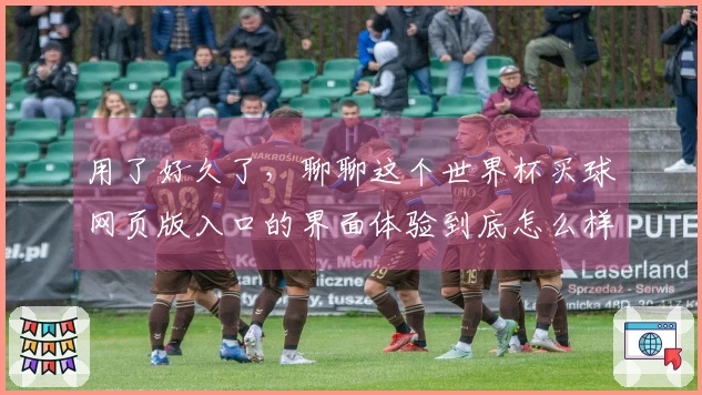 用了好久了，聊聊这个世界杯买球网页版入口的界面体验到底怎么样